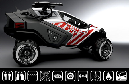 eidesis:  Amatoya -   reconnaissance vehicle by Liam Ferguson