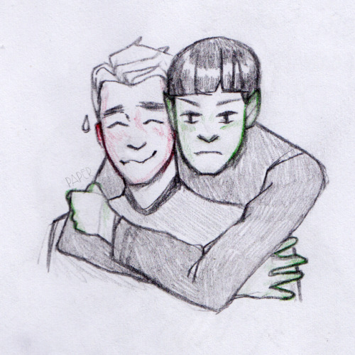 autumnpaper:Me, realizing I can draw people hugging as much as I want: “Wow…let&rs