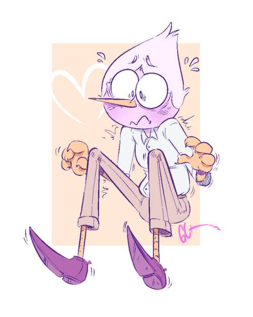 galaxy-confetti:I was sick as shit this week but watching OK KO with my fiance cheered me up, so I drew this moron because he’s cute