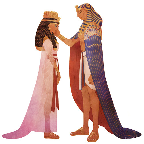 skmn-m:Ramesses II & Meritamen