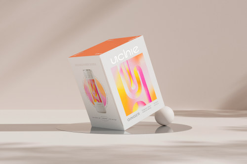 Uchie Packaging by Kati FornerUchie came to us to help former pop lovers rediscover the joys of soda