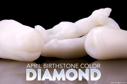 baddragontoys:    Diamond is our sparkling birthstone color for April! This gorgeous opaque color utilizes a subtle blue metallic sheen, combined with a silver dazzle to give it a brilliant finish!  Get Diamond on any compatible BD toy today! 