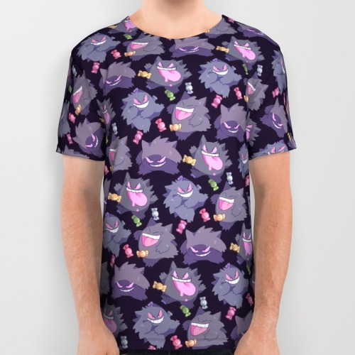 ginsengandhoney:GENGAR! you can buy this on an all over print shirt or legging here! or on a mug, no
