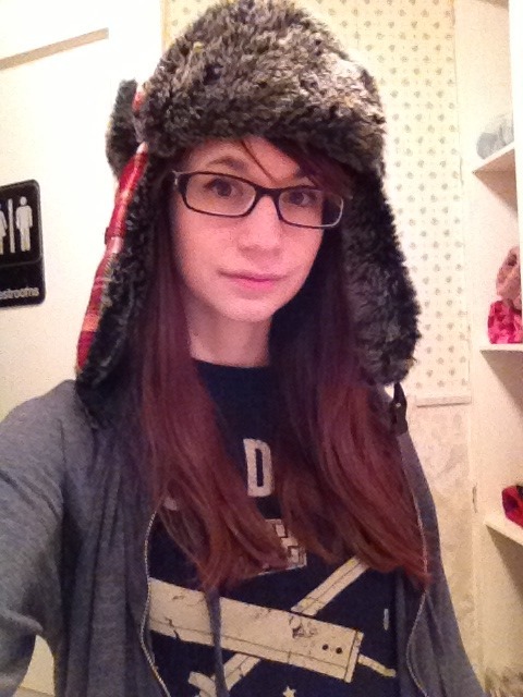 My justification for wearing this fuzzy hat 24/7. It&rsquo;s actually much warmed than it was th