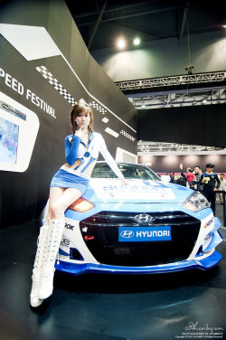 koreangirlshd:  Model Nam Eun Joo at Seoul Motor Show 2013 ~ Photos by Anamboy