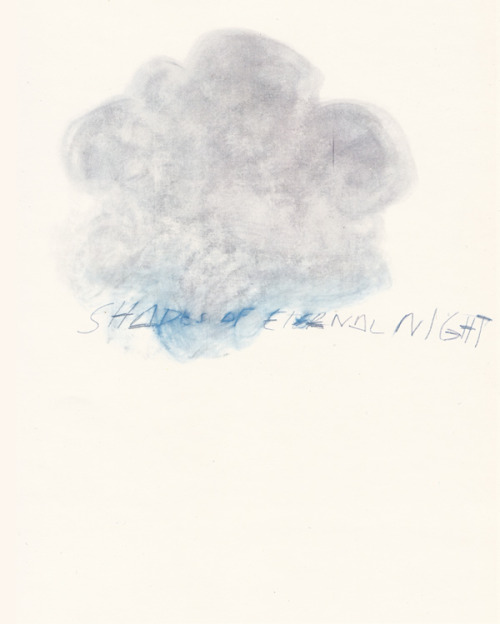 Fifty Days at Iliam. Shades of Eternal Night, 1978, Cy Twombly