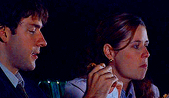 dundermifflinscranton:  Some might even say that we had our first date last night. 
