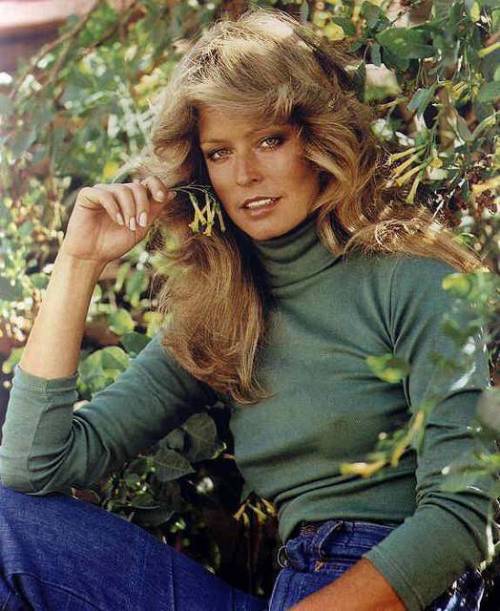 farrahlenifawcett: Thinking of and remembering Farrah Fawcett today, her Birthday! All that hairrah 