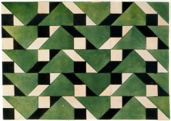 phileas69:  design-is-fine:  Liubov Popova, textile design, 1920s.  Liubov PopovaMotif textile à triangles tronqués / Textile design with truncated trianglesEncre de Chine / Indian ink24.8 x 17.1 cm1923 - 1924 (plus de / more by Liubov Popova)