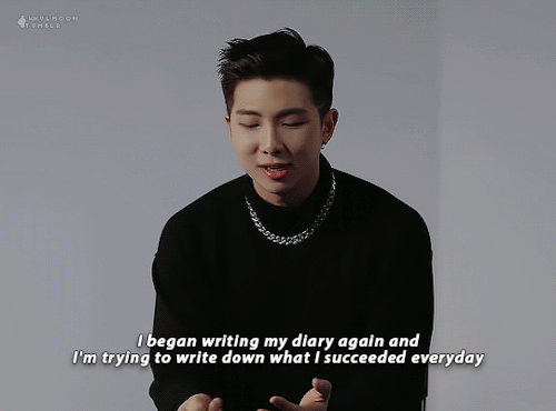 Namjoon On Success For Gq