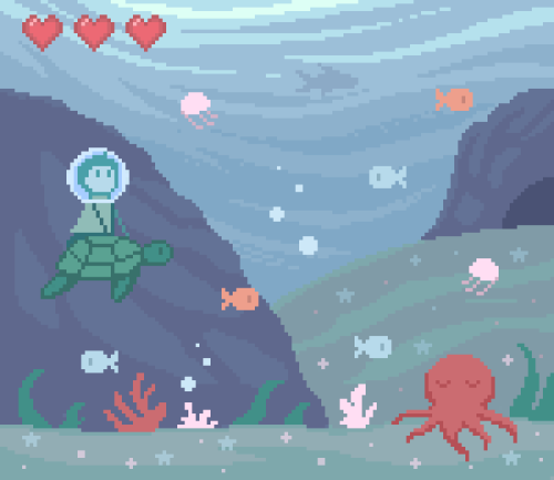 Underwater level theme for Pixel Dailies