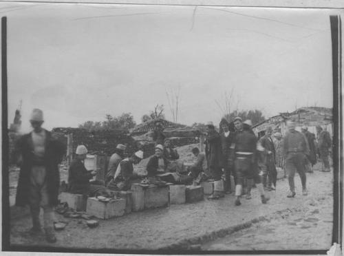 Peripatetic shoemakes in Vlora, Valona, Albania during World War II1916