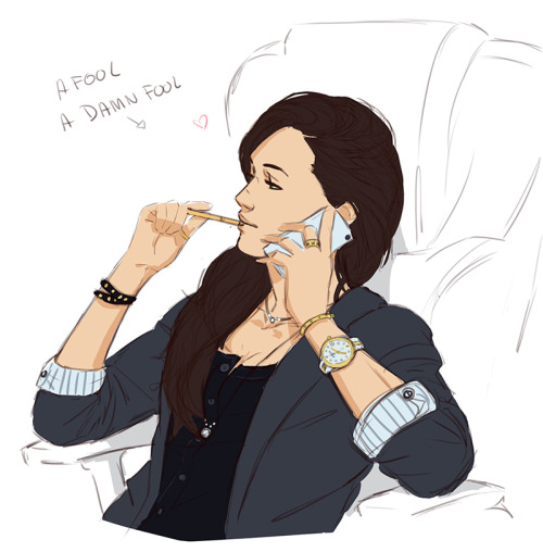 zhe-end: “ - Lexa are you daydreaming about your girlfriend again ? - No - Lexa … - Isn