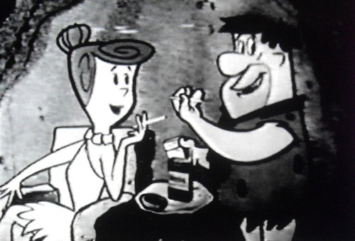 Flintstones Cartoon WINSTON CIGARETTES Vintage Advertisement Commercial (1960s)