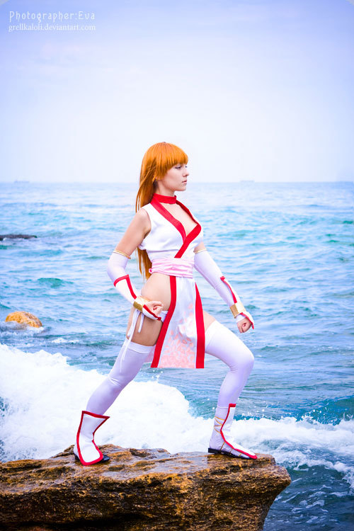 cosplaygirl:  Dead or Alive Kasumi by grellkaLoli on DeviantArt 