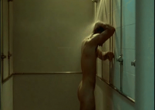 myprivatelockerroomblog:  famousmaleexposed:     Miguel Ángel Silvestre naked  in “La Distancia” Follow me for more Naked Male Celebs! http://famousmaleexposed.tumblr.com/   Another hot showers scene in movies. Great butt ad dick!