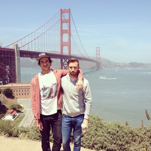 jarelion:  these two cutie pies just got engaged! congratulations luke and marcus! 