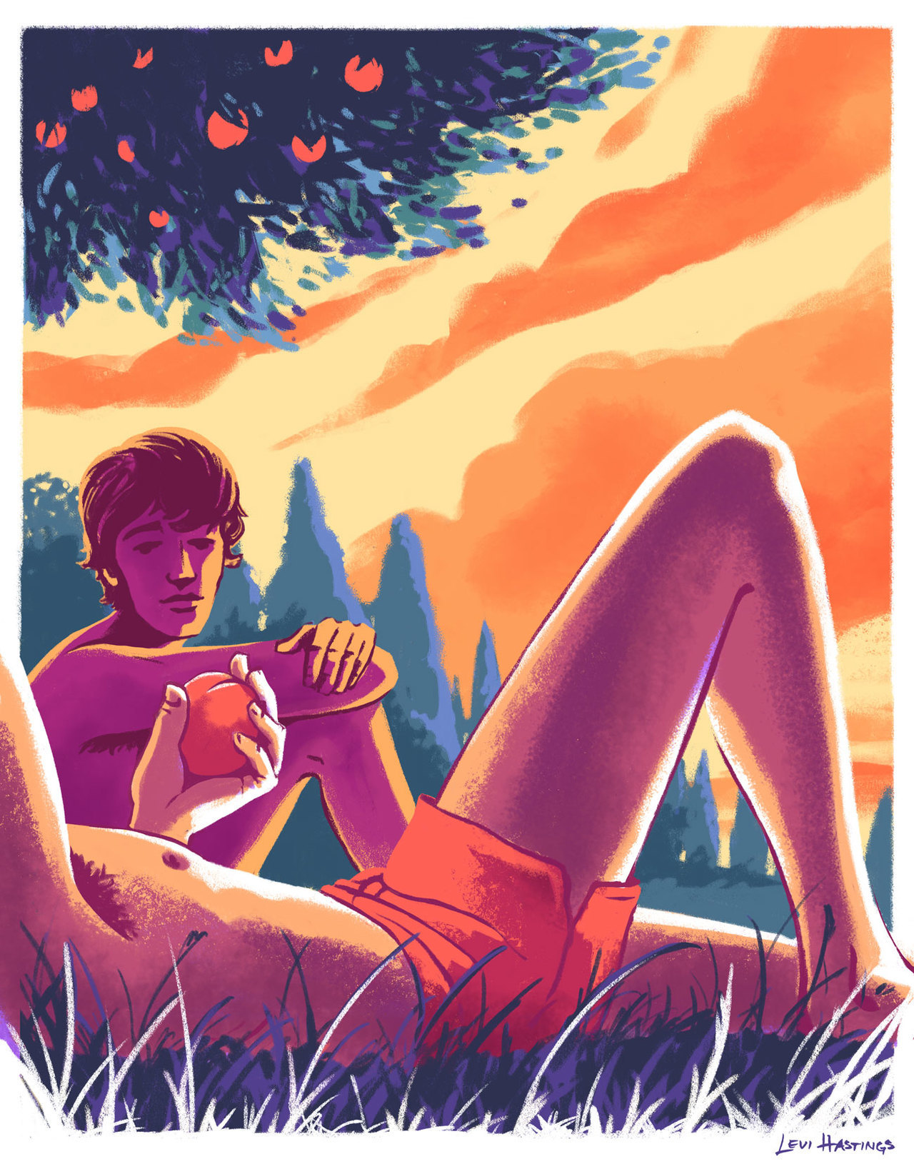 ipsaikigai: 🖌️🎨: Levi Hastings  