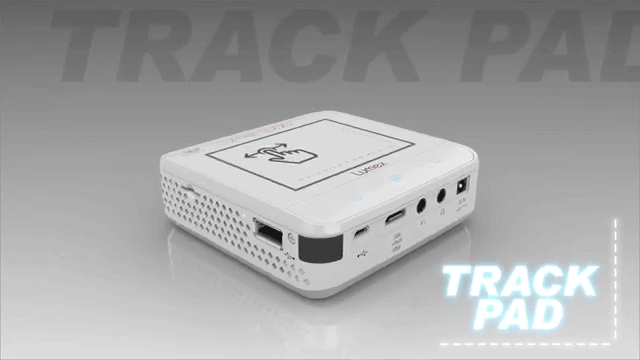 sizvideos:  Lumex SmartPod is an android pocket projector and entertainment machine.