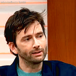 whovianfloozy:  The deliciously tousled David Tennant on Good Morning Britain  