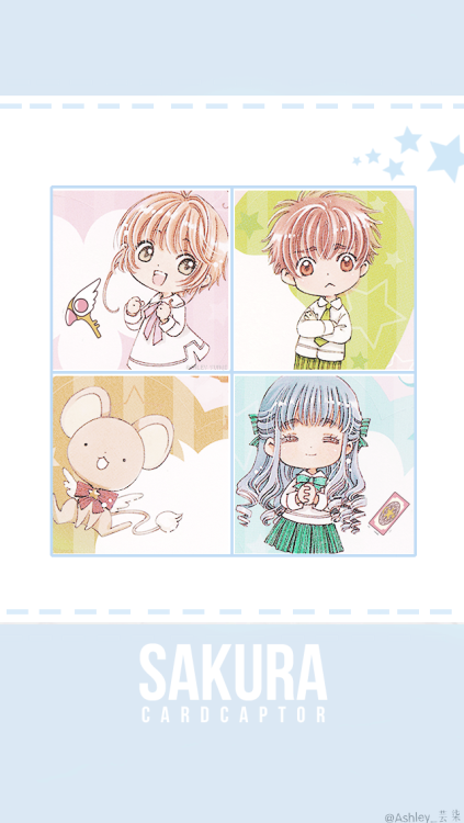 Cardcaptor Sakura Wallpapers x9♡ If you use/like these,please reblog it.