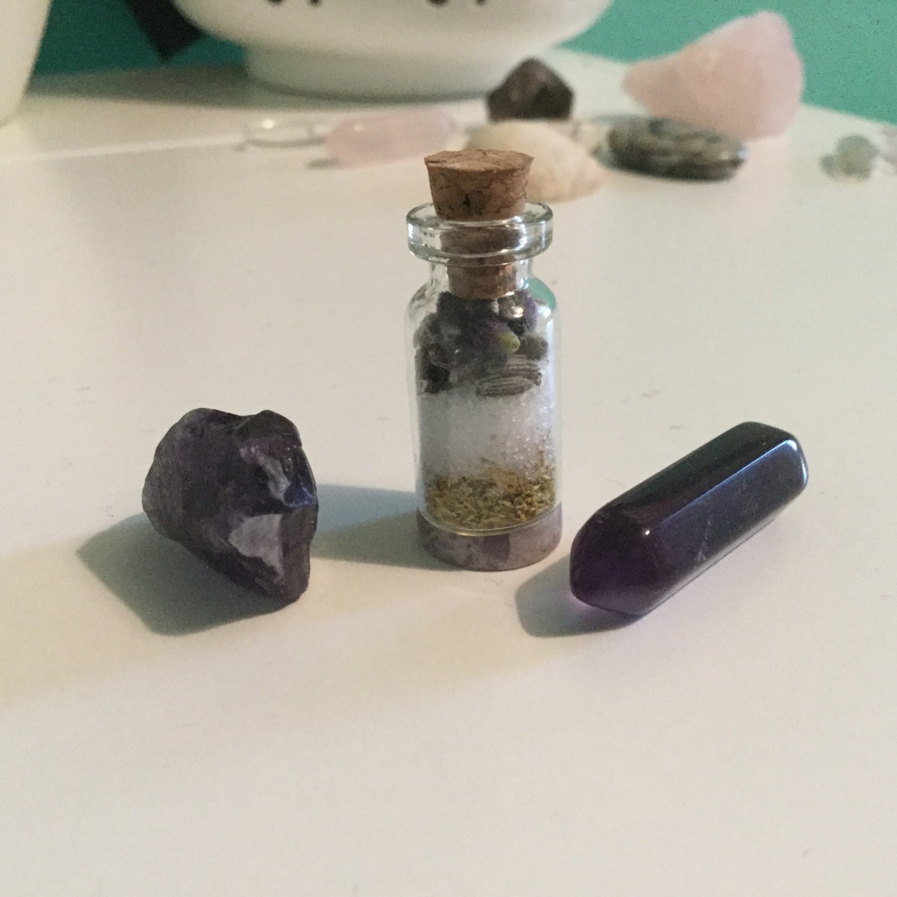Very Tiny Anti-Anxiety Spell Jar (even smaller than the last one)