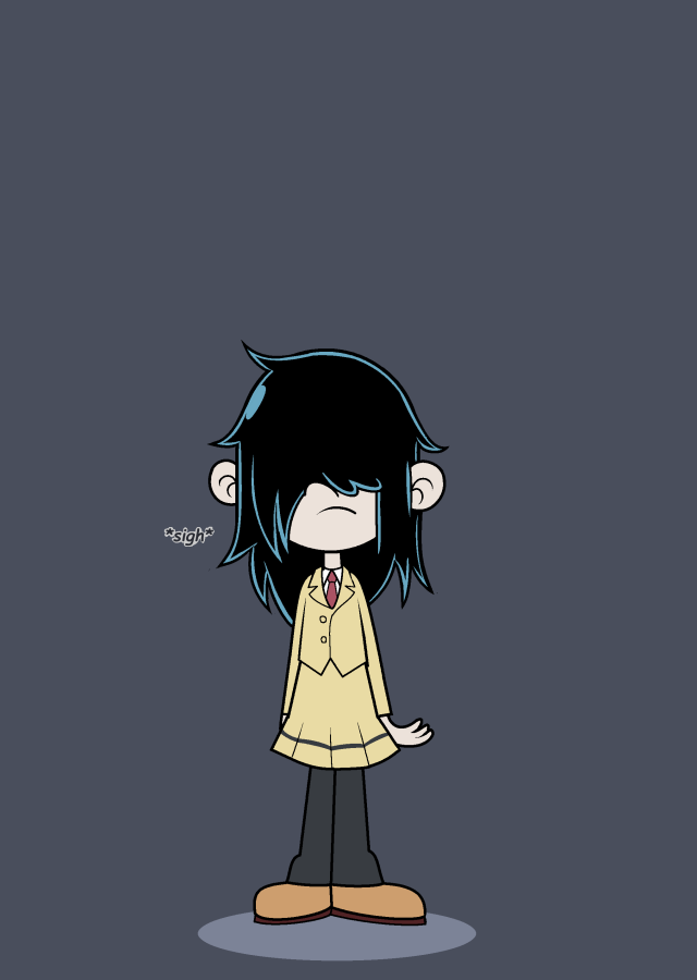 Lucy Loud + Tomoko Kuroki no matter how i look at it it’s you guys’ fault i’m not popular