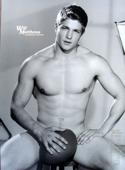 Rugby player Will Matthews Naked hotness