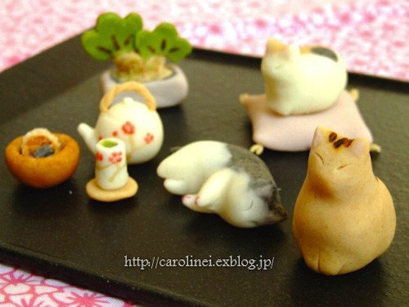 archiemcphee: Kawaii! These little kitties aren’t just unbelievably cute, they’re