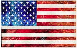 terracegallery:  H.A.P.P.Y. Birthday America!  “Old Glory” Mixed Media Art Painting Sharon Cummings Get Your Flag Here…