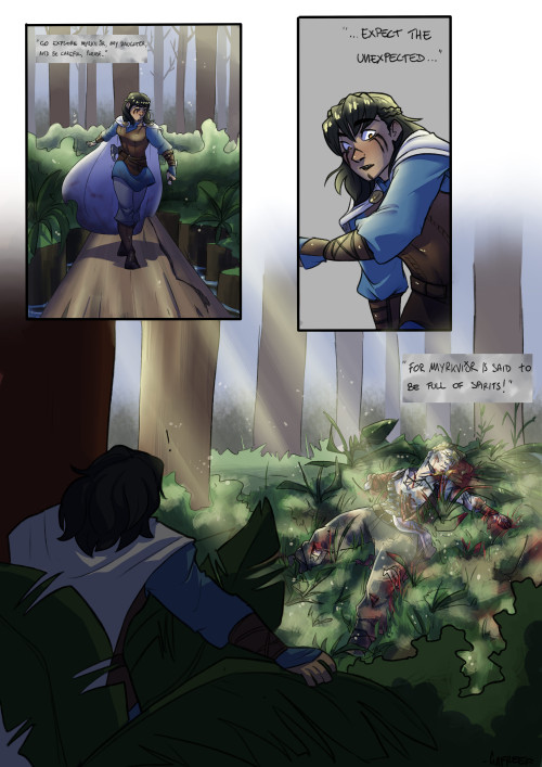 Here’s the first chapter of my webcomic Gjalda: unfortunately I can’t put all the pages here, you ca