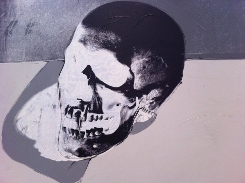 Porn photo themodernisis:   Andy Warhol, Skulls (Acrylic,