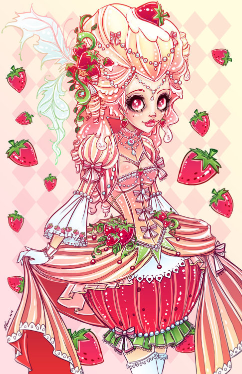 Strawberries And Cream by NoFlutter