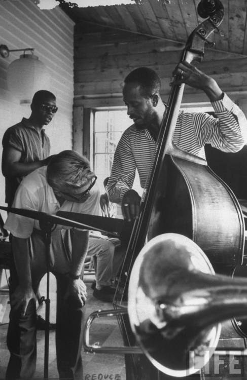 rainydaysandblankets: Summer jazz workshop. Lenox, 1959.  By Alfred Eisenstaedt