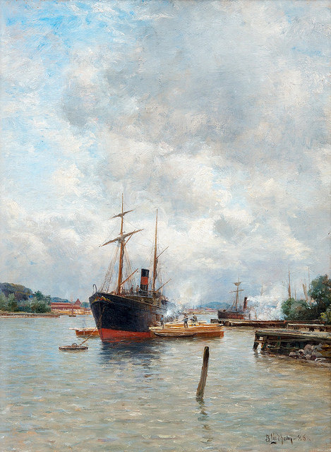 Berndt Lindholm - In the Harbour by Gandalf’s Gallery on Flickr.Berndt Lindholm - In the Harbo