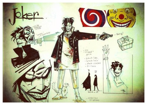 jokerasylum91:Batman characters as designed by MCR’s Gerard Way <3