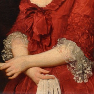 die-rosastrasse:  Red in paintings of women ♥  Albert Lynch;  Marcello Bacciarelli;  Émile Vernon; Paul de La Boulaye;  George Frederick Watts;  Franz Xaver Winterhalter; John Collier; Dante Gabriel Rossetti;  Émile Vernon  