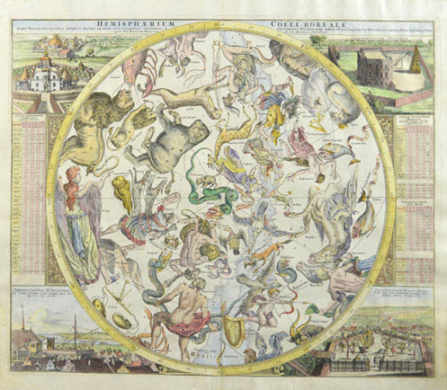 HOMANN NATURE: We just updated our page of Baroque celestial maps published by Johann Baptist Homann