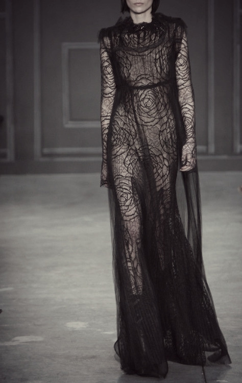hapless-hollow:Vera Wang Fall 2014Ritual gowns for the Nightsisters