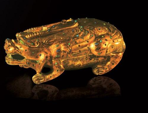 The art of gold——gold antiques from ancient China 黄金艺术品