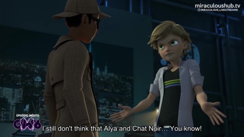 miraculouslycool:sugarcubetikki: Can we talk about Adrien composing himself here?It’s obvious 