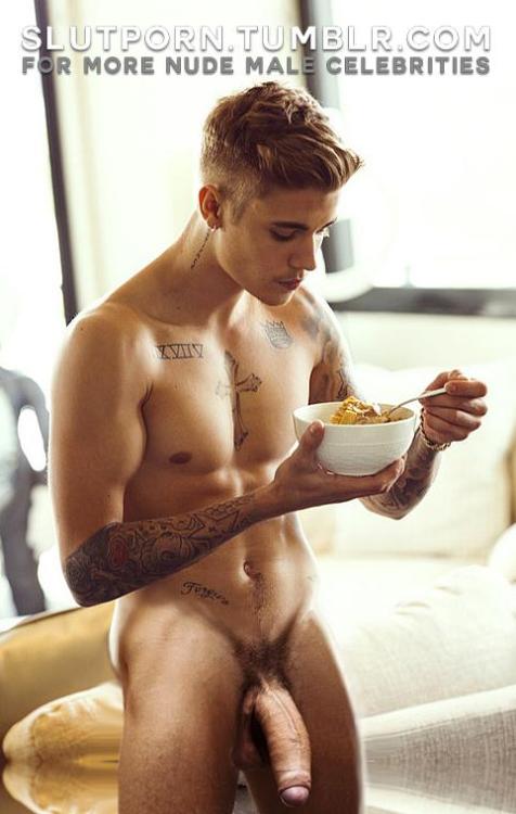 Porn bmendez19:  Justin Bieber nu il déjeuner photos