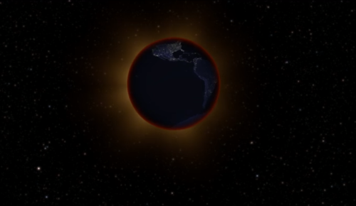 space-pics:  Tonight’s eclipse, viewed from the moonhttp://space-pics.tumblr.com/