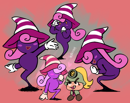 paperbooart:one of my old paper mario fanart posts has been circulating so i redrew