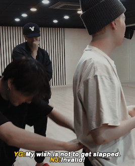 jung-koook:    absolutely loving how yoongi just let’s jungkook do whatever he wants lmao (tra
