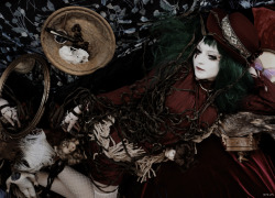 Gothiccharmschool:  Gothy Eye Candy Time!  Nyx-Lys:  Model: Charline G. Photography