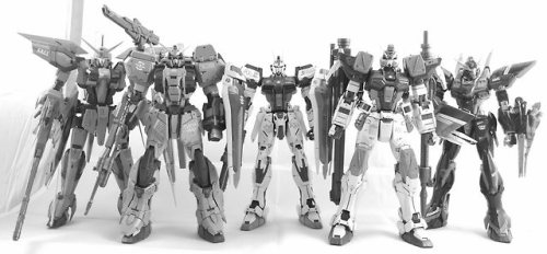 MG Aegis! Ive finally finished all of the MG GATX suits aswell, thought I&rsquo;d have some filt