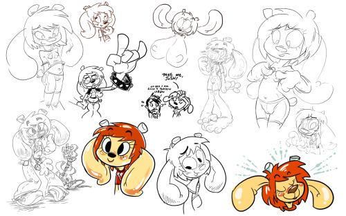 gummisputter:Let’s pervert some copyrighted critters! Mostly Lammy. It’s always mostly Lammy. The pl
