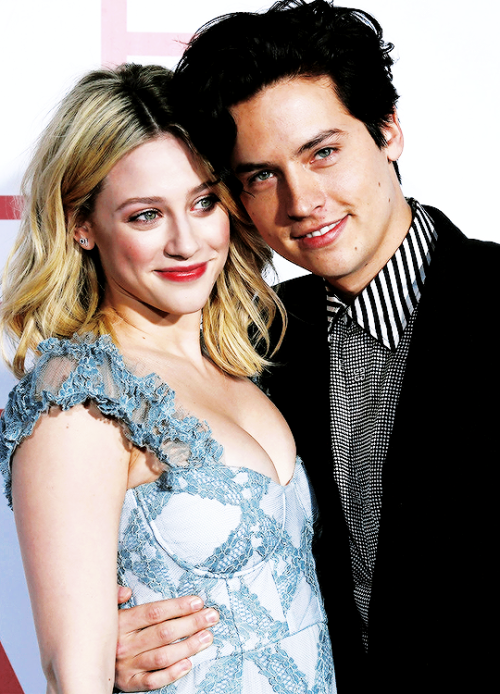 Cole Sprouse and Lili Reinhart attend the Five Feet Apart movie premiere in Los Angeles (March 08) g