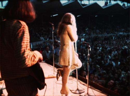 Janis performing at the Monterey Pop Festival, 1967.